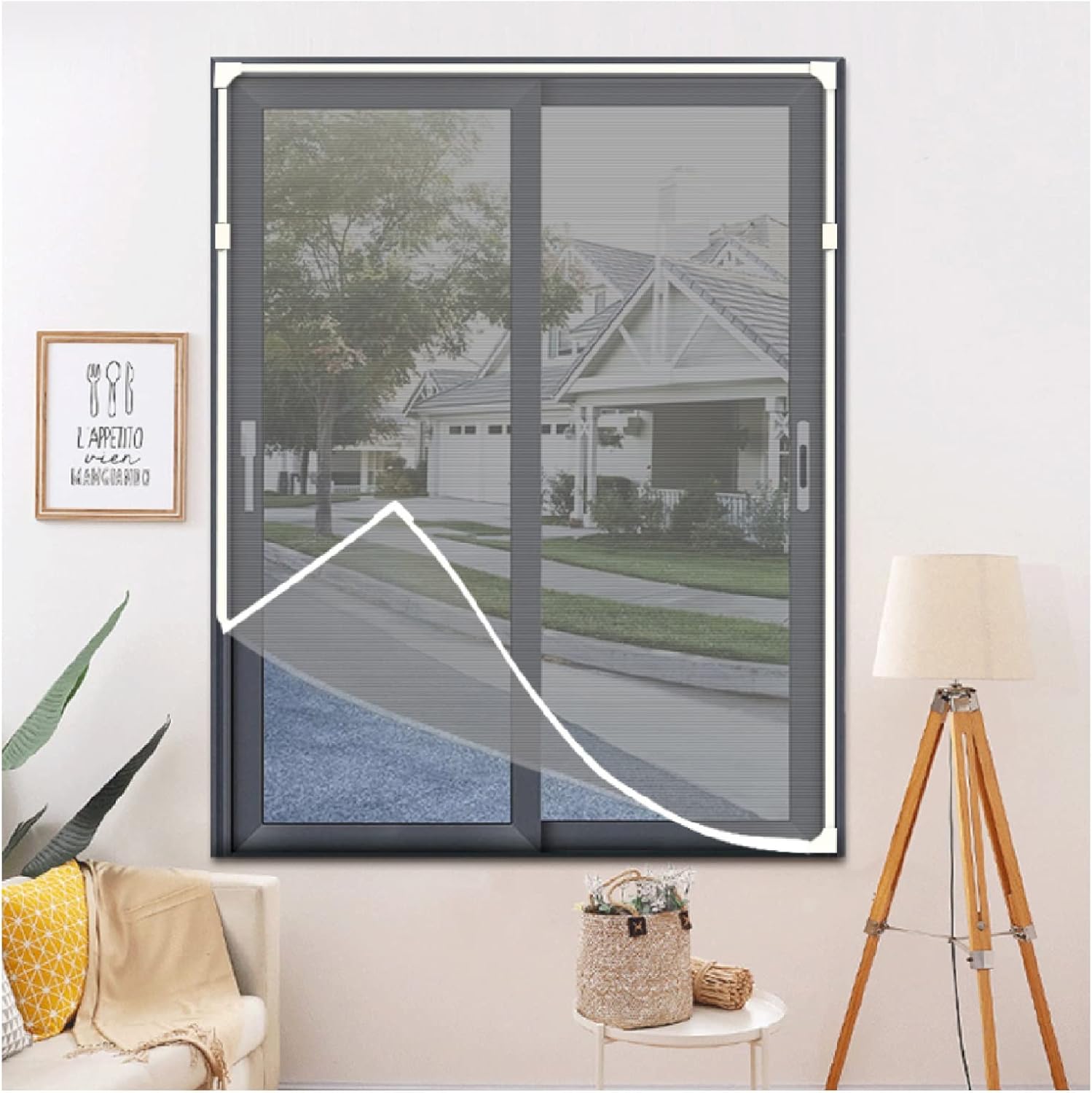 Magnetic Window Screen