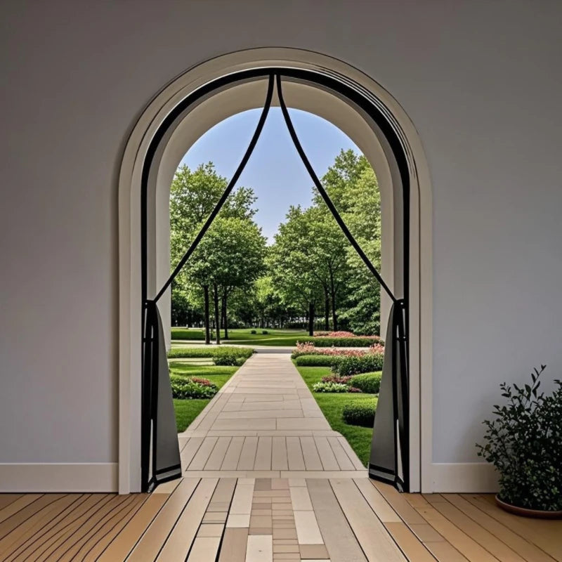 Arched Magnetic Screen Door